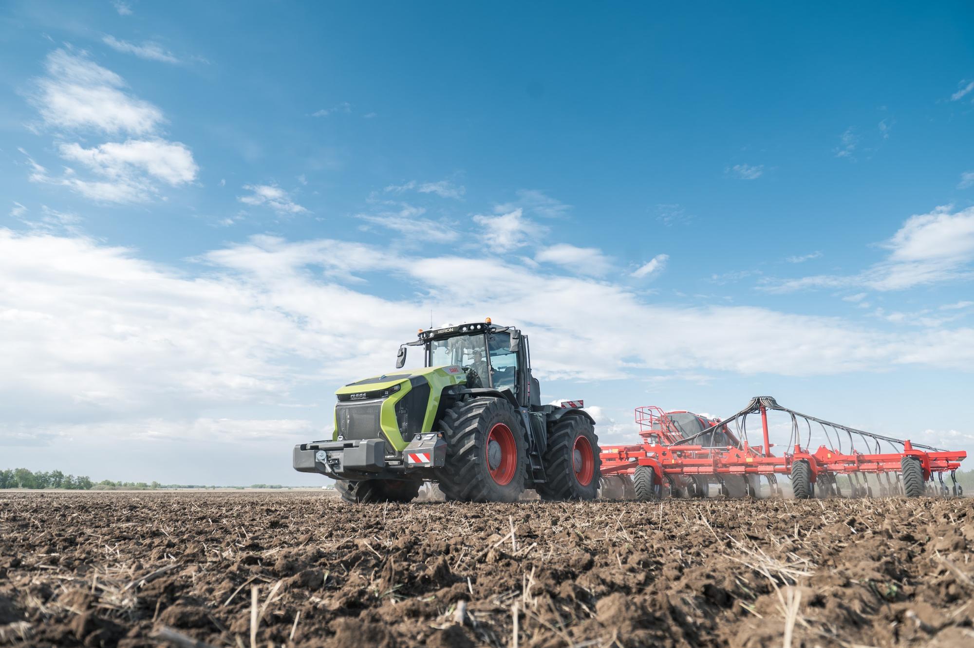 CT AGRO: CLAAS XERION 12-й серии покоряет поля Казахстана