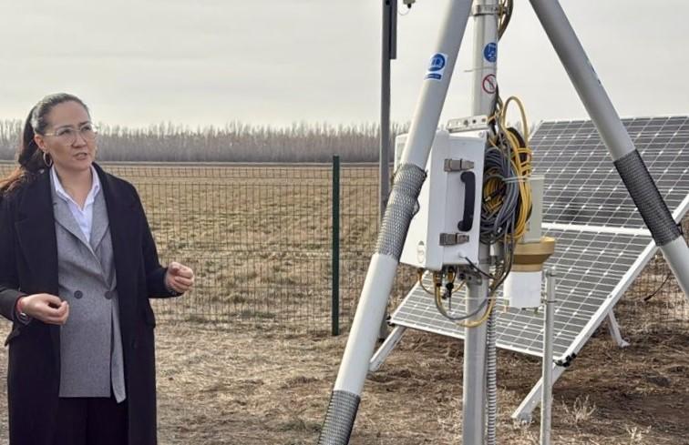 Уникальный агроклиматический карбоновый полигон открыли в Центре зернового хозяйства им.А.Бараева - изображение